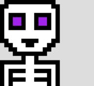 artist:scap bell bone character:toren front_view frown looking_at_viewer meta:animated pixel_art purple_eyes sexless simple_background skeleton solo spoiler:book2 transparent_background undead upper_body // 330x300 // 8.6KB // rating:Safe