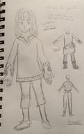 artist:bunny belt boots character:erin_solstice earther female front_view human innkeeper knife long_hair looking_at_viewer monochrome pants shirt shoes simple_background smile solo spoiler:book1 sweatshirt white_background // 2313x3680 // 1.0MB // rating:Safe