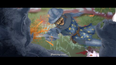 armor artist:sehad blood character:gershal eater_goat fake_screenshot gargoyle grass helmet male monster mustache skill_display spoiler:volume9 sword // 1920x1080 // 2.2MB // rating:Safe