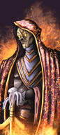 armor artist:mi3d cape character:fetohep front_view frown gloves glowing_eyes grey_chestwear holding_sword king looking_down male nobility orange_background pale_skin red_chestwear solo spoiler:book13 spoiler:volume6 sword undead white_handwear yellow_eyes // 2160x4800 // 8.1MB // rating:Safe