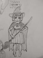 armor artist:justaguywithabeanie boots broom cape caption character:nanette_weishart child female front_view hat helmet holding_broom looking_at_viewer medium_hair meta:inntober meta:inntober_2023 monochrome pencil_art prompt23 prompt_witch shirt simple_background skirt solo spoiler:book12 spoiler:volume6 star text white_background witch witch_hat // 3120x4160 // 662KB // rating:Safe