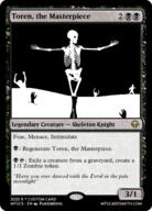 arm_raised artist:panzersoul black_background card character:toren disembodied_hand front_view magic_the_gathering monochrome nude purple_eyes sexless simple_background skeletal_hand skeleton skull spoiler:book3 spoiler:volume3 standing text undead // 375x523 // 219KB // rating:Safe