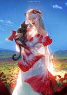 artist:maoxfhan cat character:rinu character:silvenia_ettertree commissioner:linu half-elf meta:tagme meta:TWISocialMedia spoiler:volume9 // 2480x3508 // 5.8MB // rating:Safe